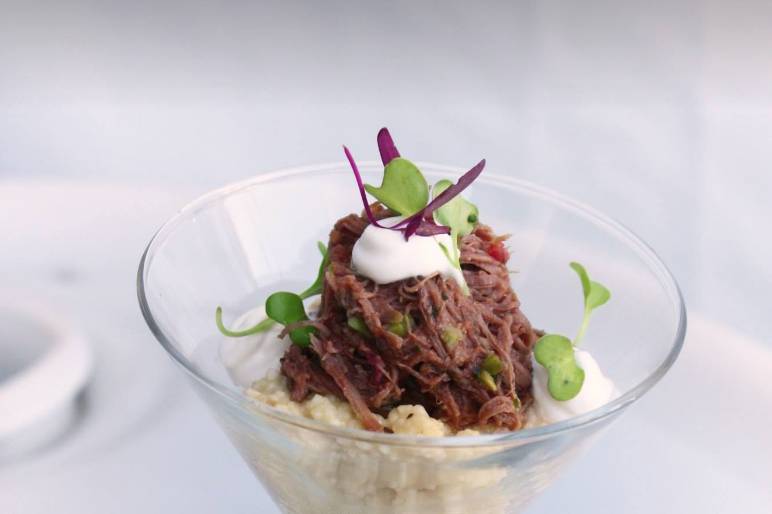 Braised short rib/polenta