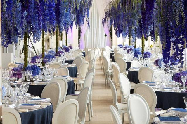 Wedding Decor Blue Larkspur