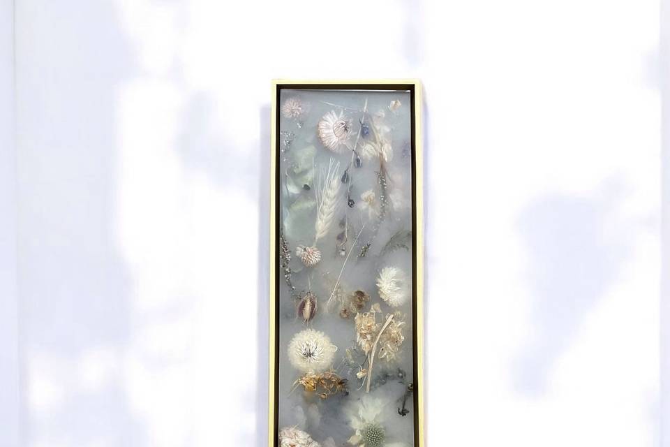 In Pallid Bloom, 16.5 x 4.5