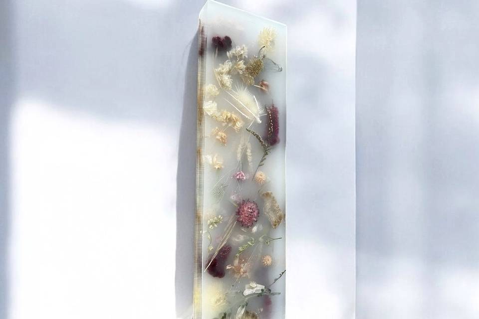 In Pallid Bloom, 16.5 x 4.5