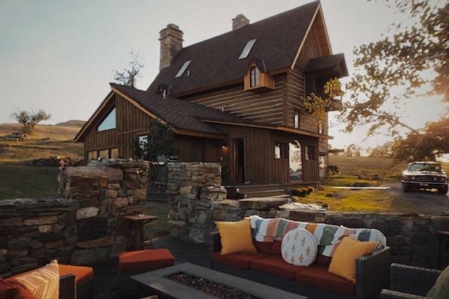 House and Firepit