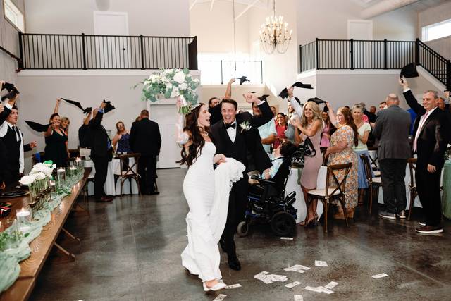 Reception entrance!