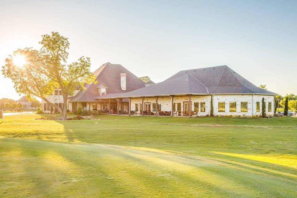 Outdoor view of the ballroom