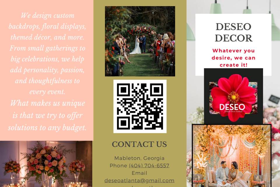 Deseo Event Decor