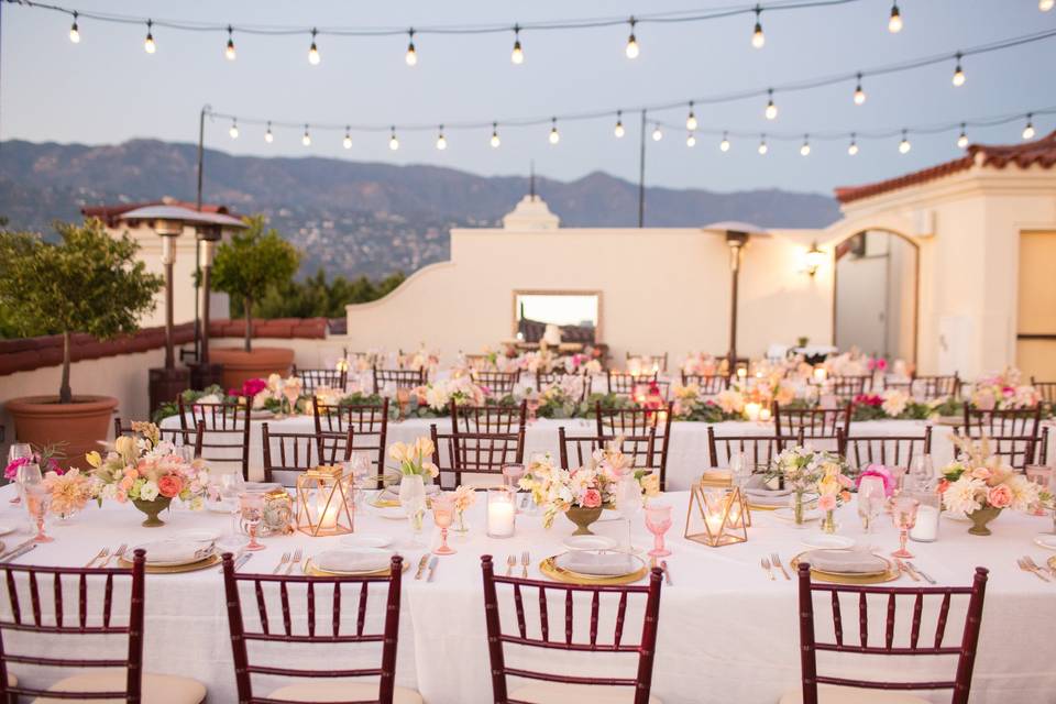 Head table setting