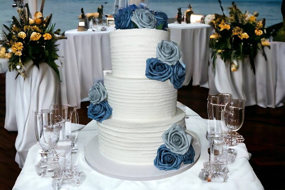 Rustic Wedding Cake.