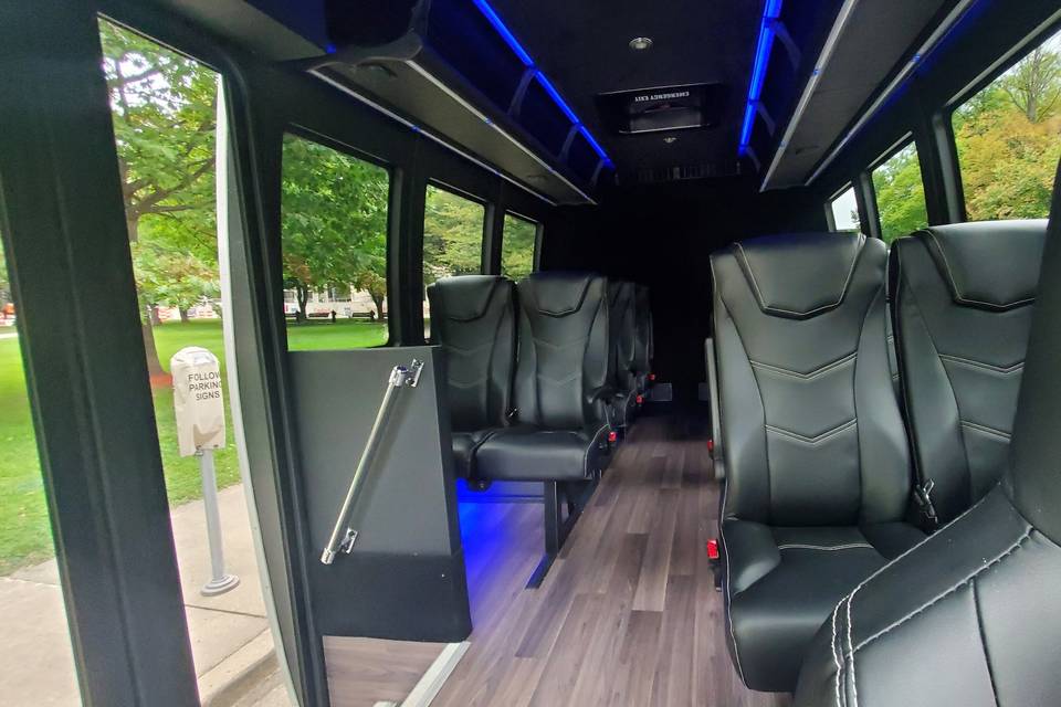 Premium van interior