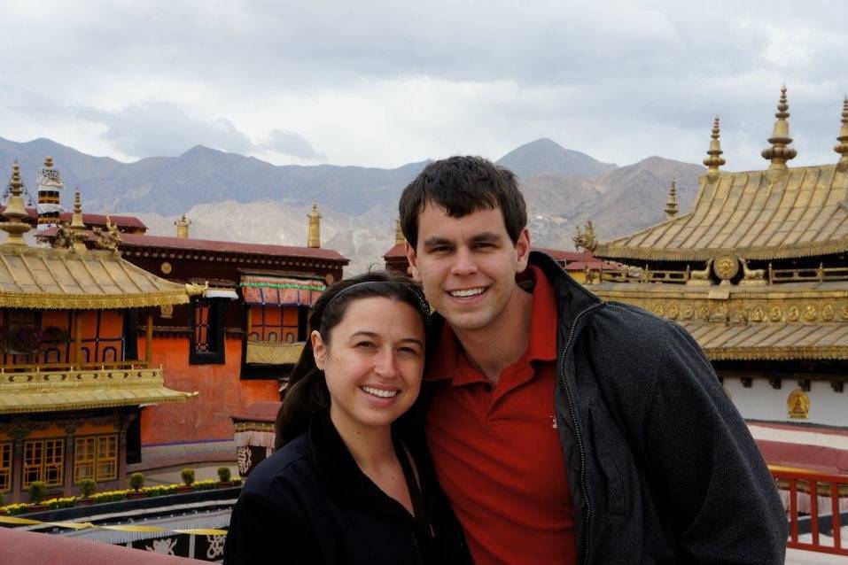 Laura and D.R. on an incredible Asian honeymoon.