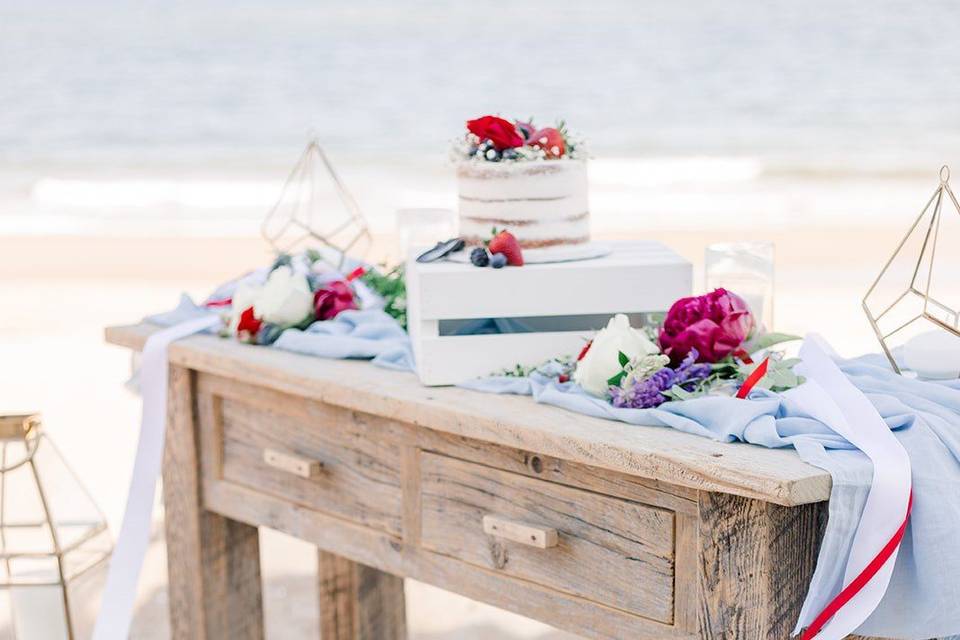 Desserts table