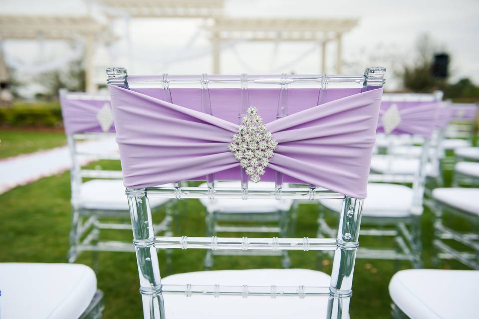 Chair decor details