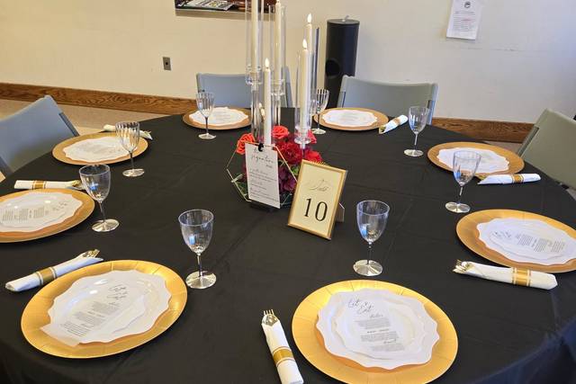 Tablescape at Table 10