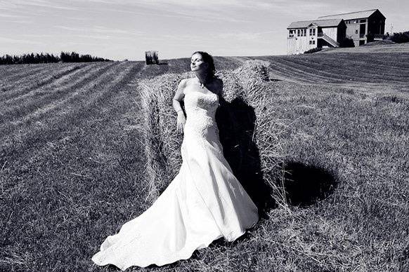 Fun Bride dancing away