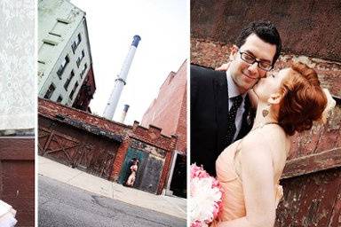 a couple in dumbo - posed shots