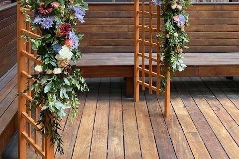 SRV Patio trellis