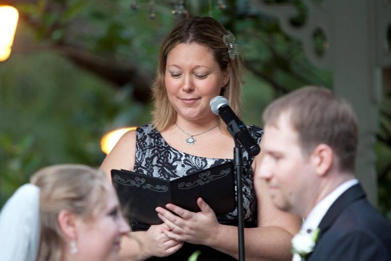 Wedding officiant