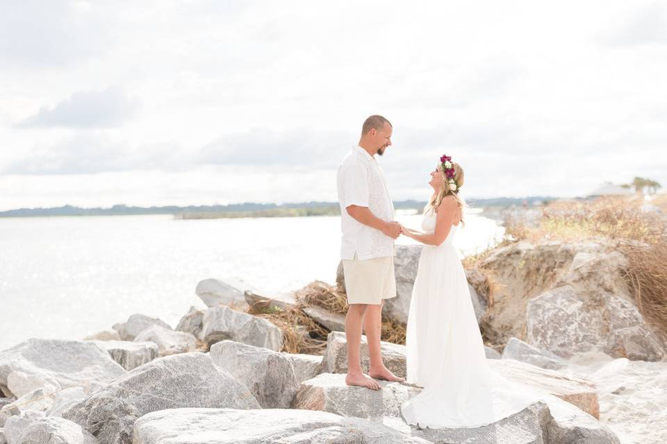 Beach wedding