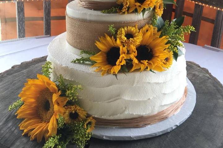 Sunflower & buttercream