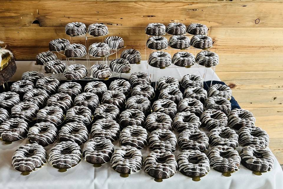 Blueberry mini bundts