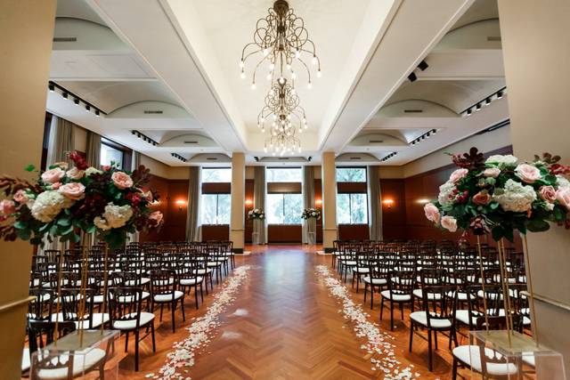 Ceremony setup