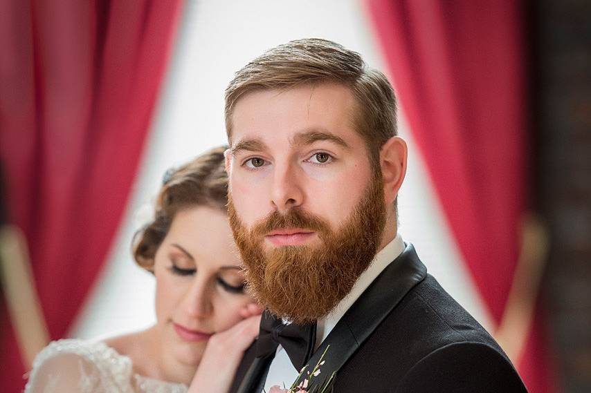 Groom's portrait