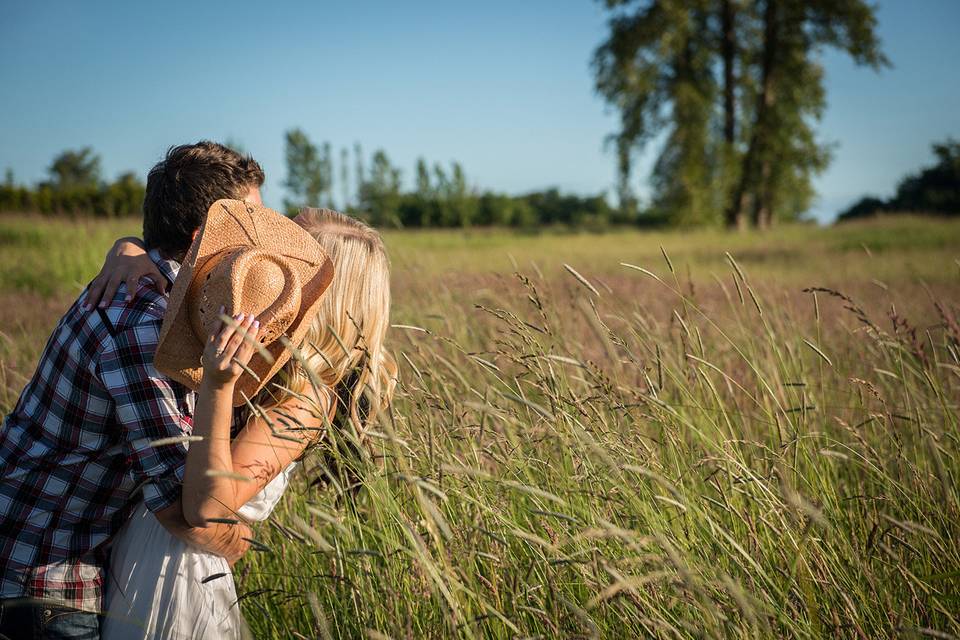 Cowboy engagement photos