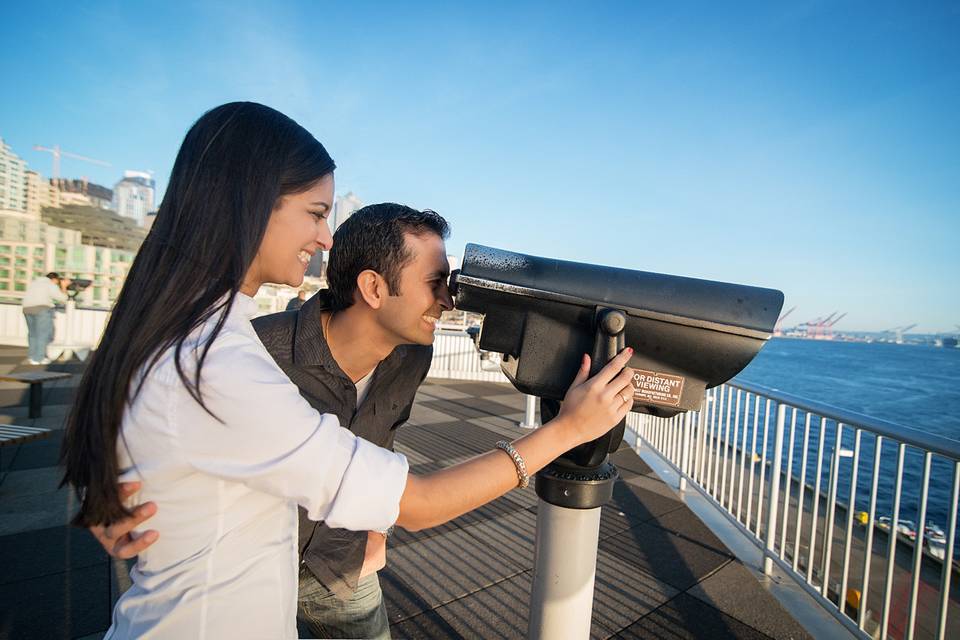 Seattle engagement session