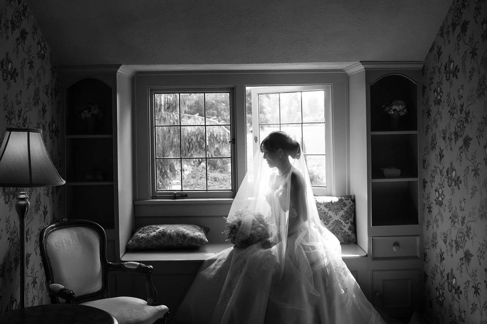 Bride's portrait