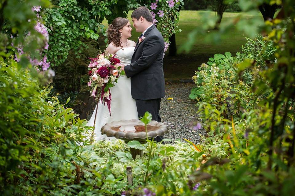 Gorgeous wedding gardens