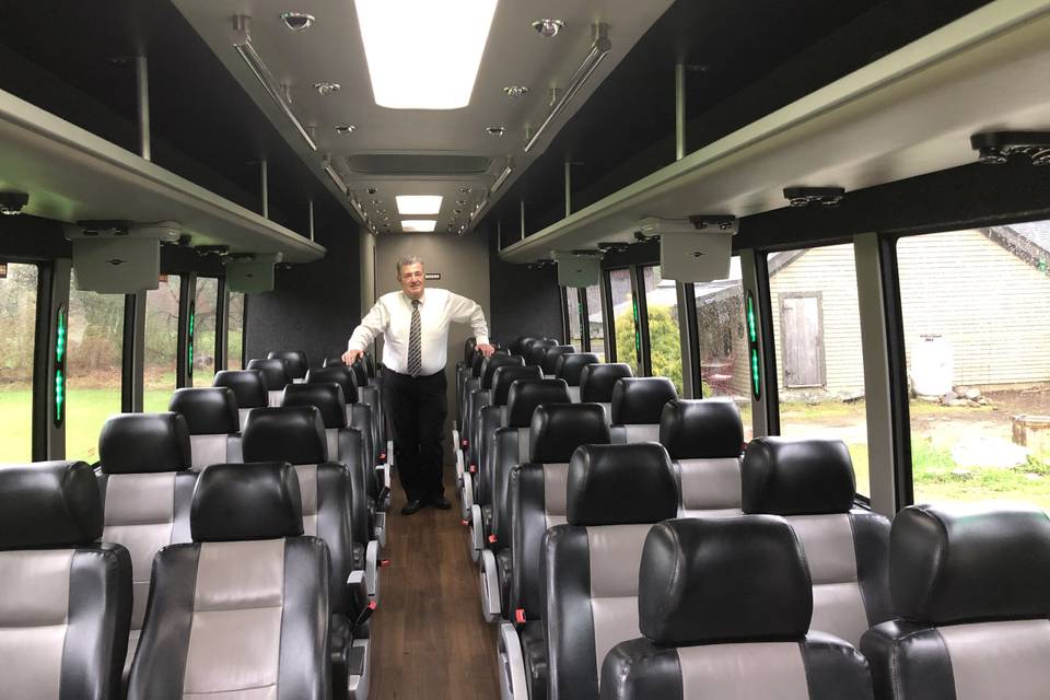 Mark inside the 34 Pass Coach