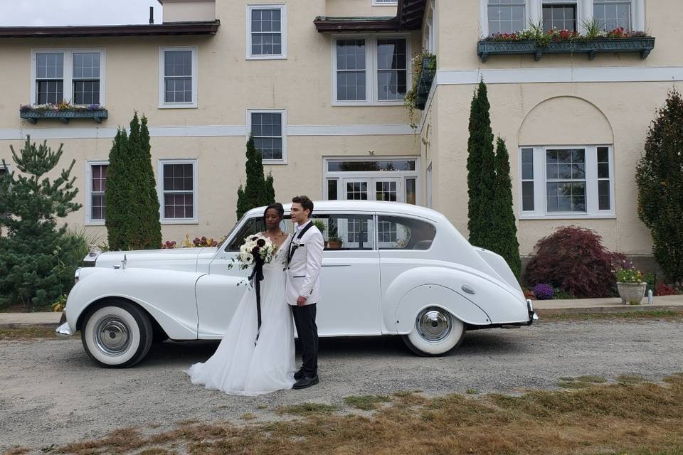 Bride & Groom w/ Princess