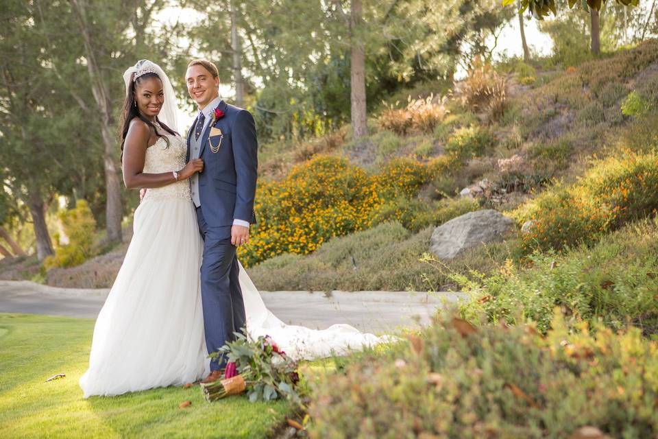 Bride and groom