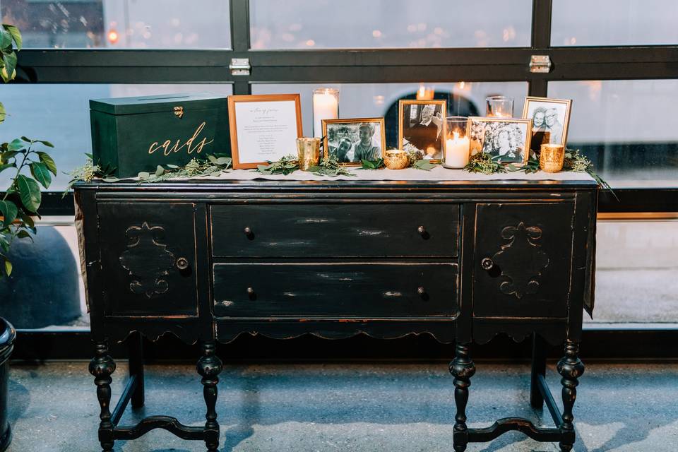 Memories Table