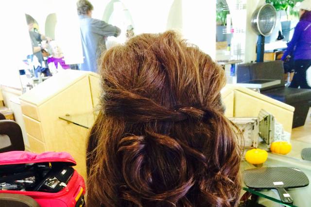 Bridal hair
