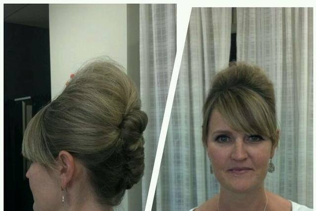 Event hair and makeup