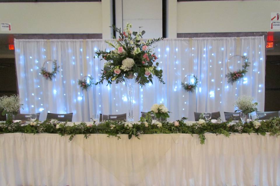 Large head table