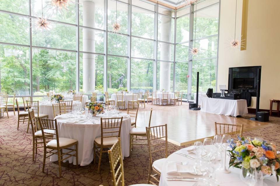Main dining room wedding