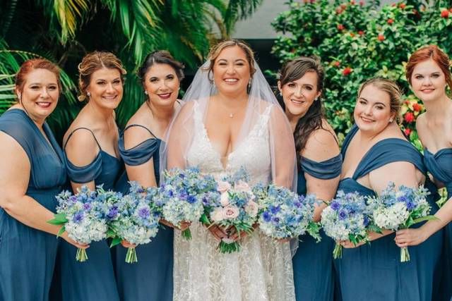 Marine Bridesmaid Dresses