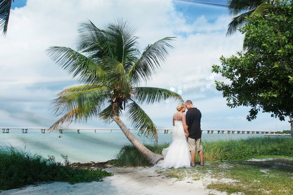 Wedding at Bahia Honda State Park in the Florida Keys