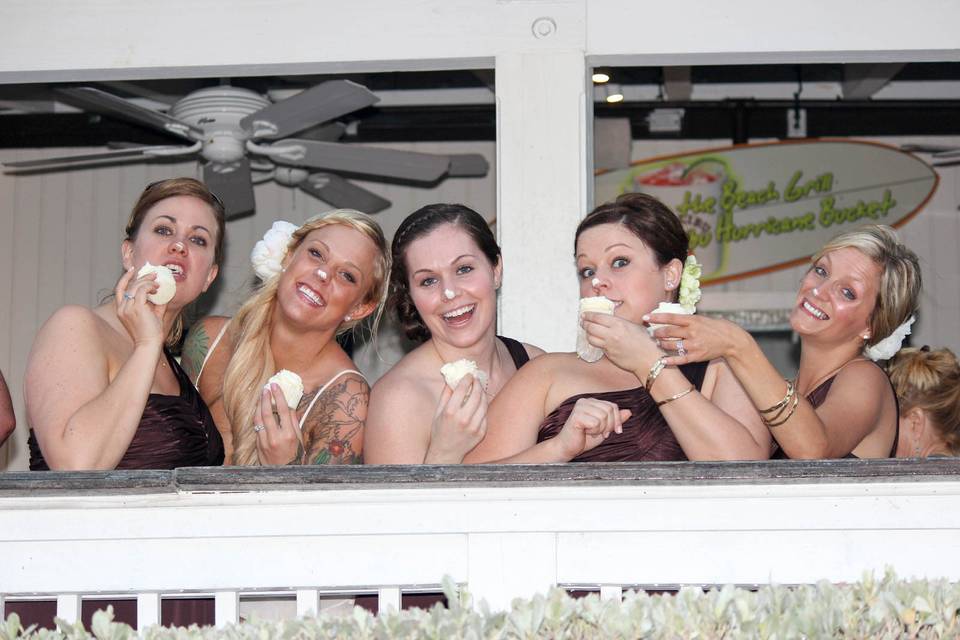 Bridesmaid at Hawks Cay Resort