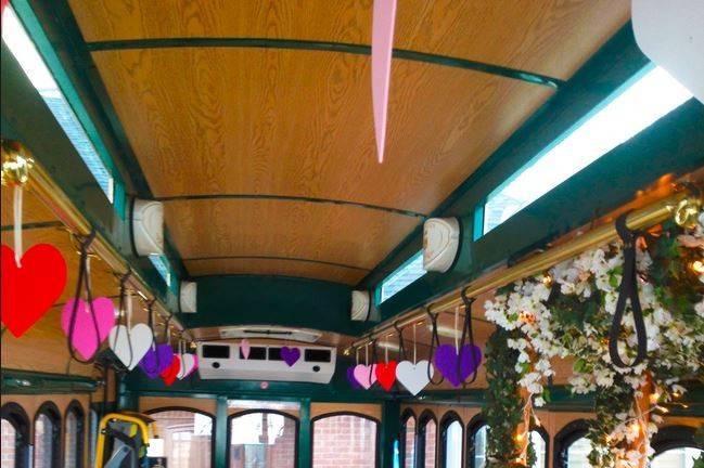 Decorated for a wedding