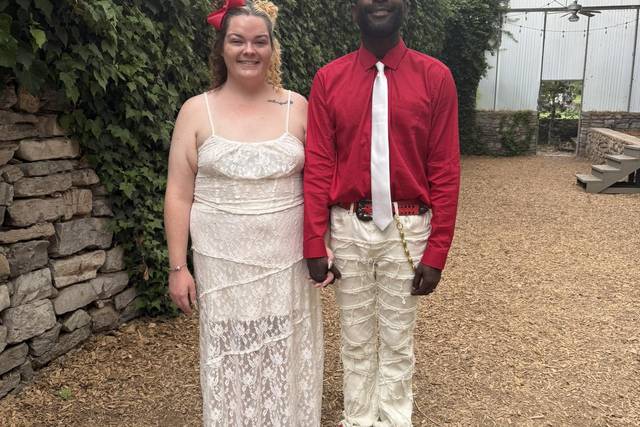 Caitlin +  Charles in Knox