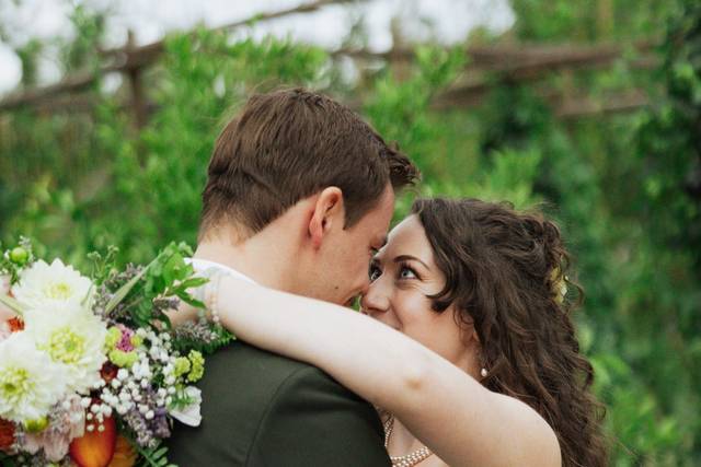 Newly-wed portraits.