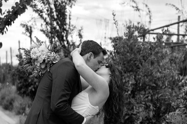 Newly-wed portraits.
