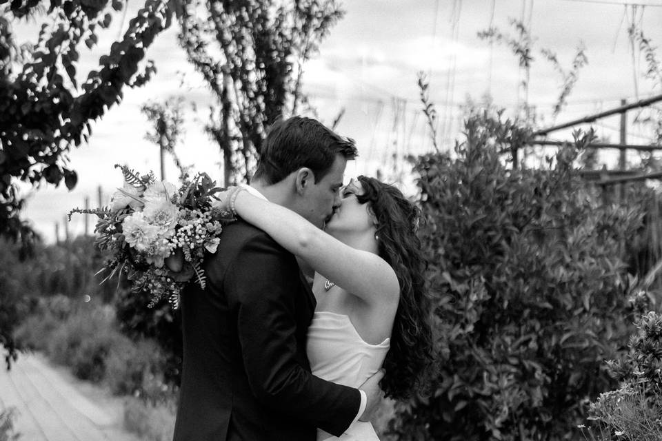 Newly-wed portraits.