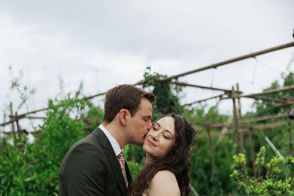 Newly-wed portraits.