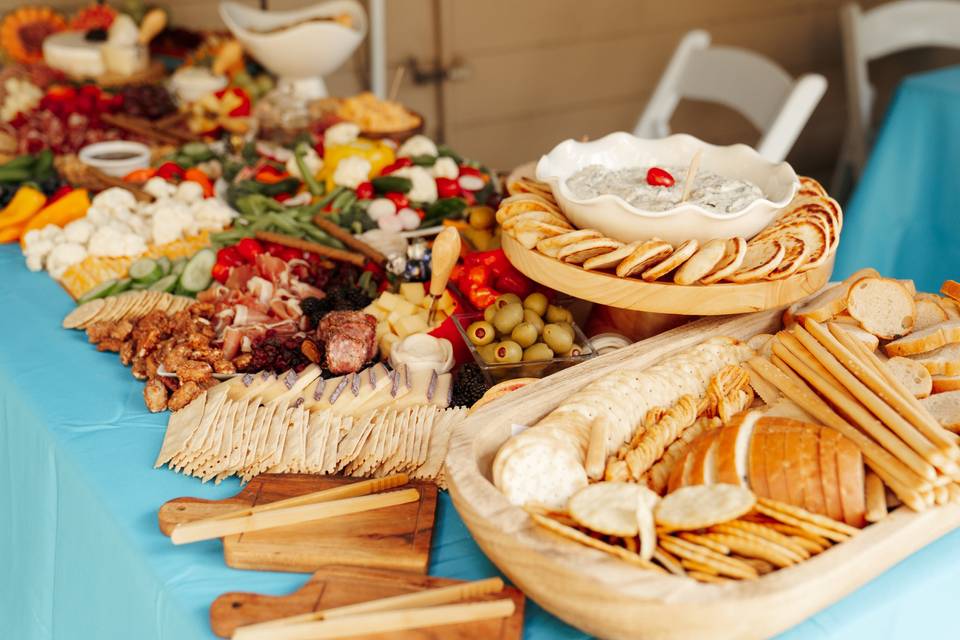 Charcuterie table