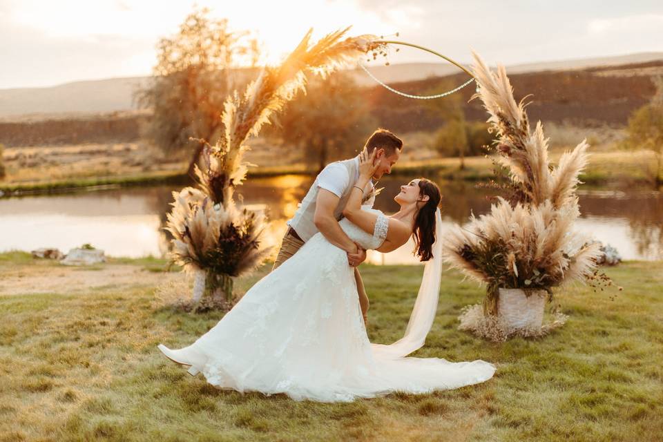 Sunset at the Altar