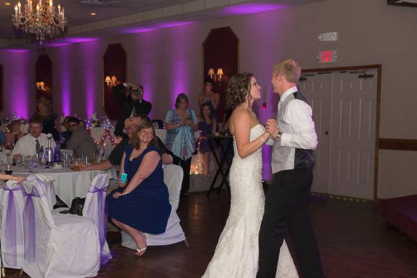 Couple dancing