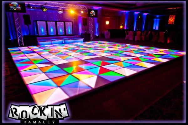 The most Incredible Addition To Any Event!The LED Dance floor-Sizes up to 23'x23'-Multiple designs and layout arrangements-Endless color options-Smooth transitions between colors-Over 250 Patters