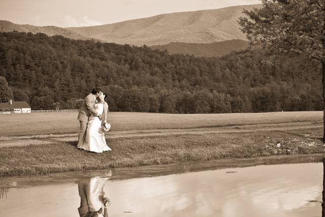 Couple kissing